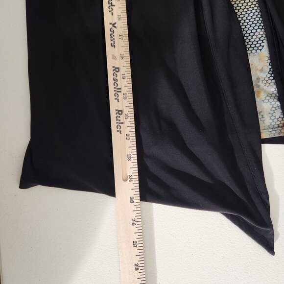 Cocomo Cardigan Blouse Animal Print Medium Black Tiger - Picture 8 of 11